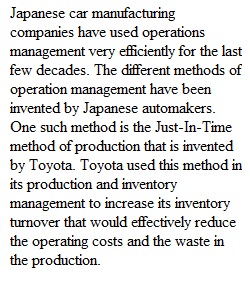 _Global Supply Chain Management-Discussion